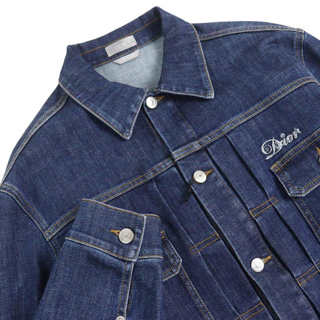Dior×Kenny Scharf Playing s Cotton Polyester Denim Jacket