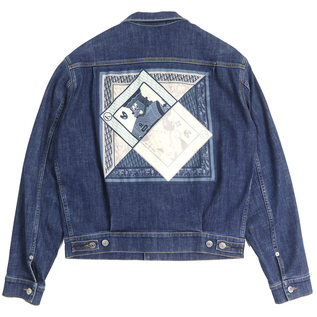 Dior×Kenny Scharf Playing s Cotton Polyester Denim Jacket