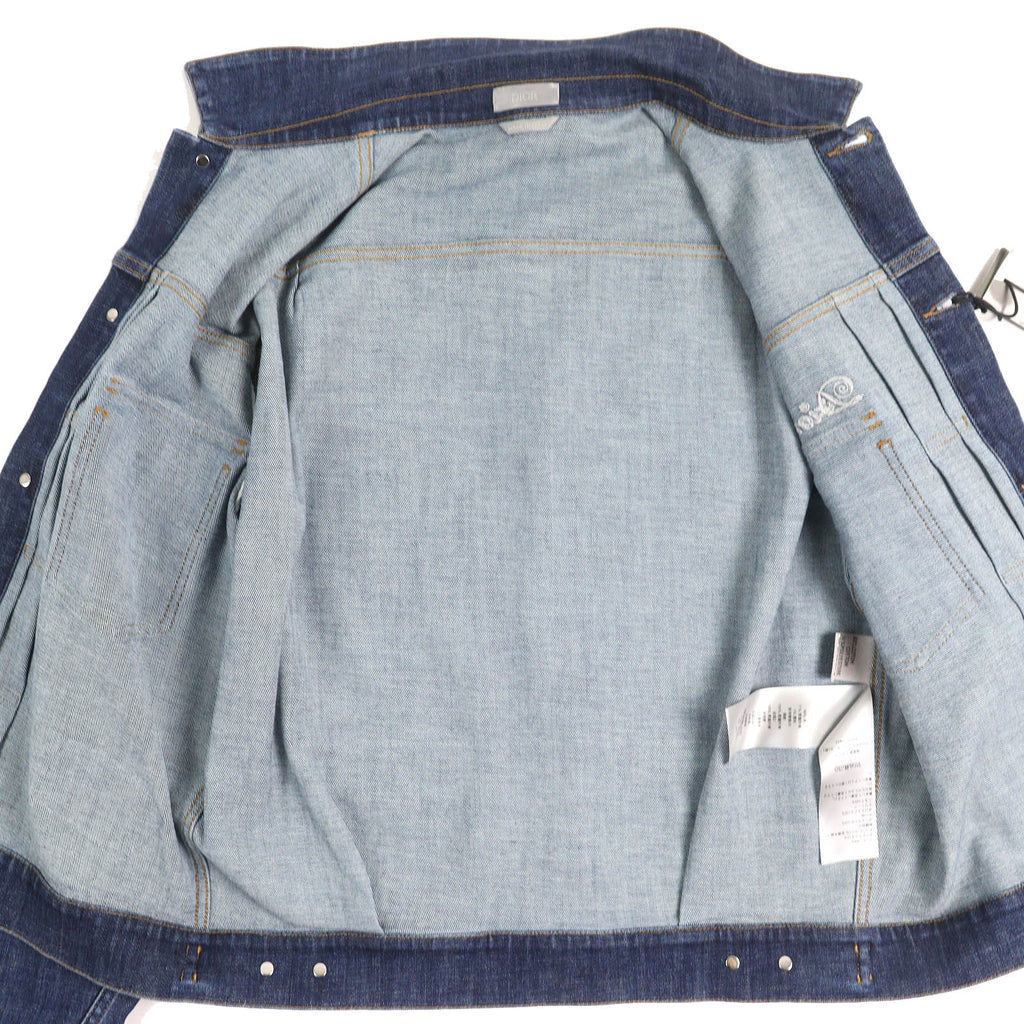 Dior×Kenny Scharf Playing s Cotton Polyester Denim Jacket