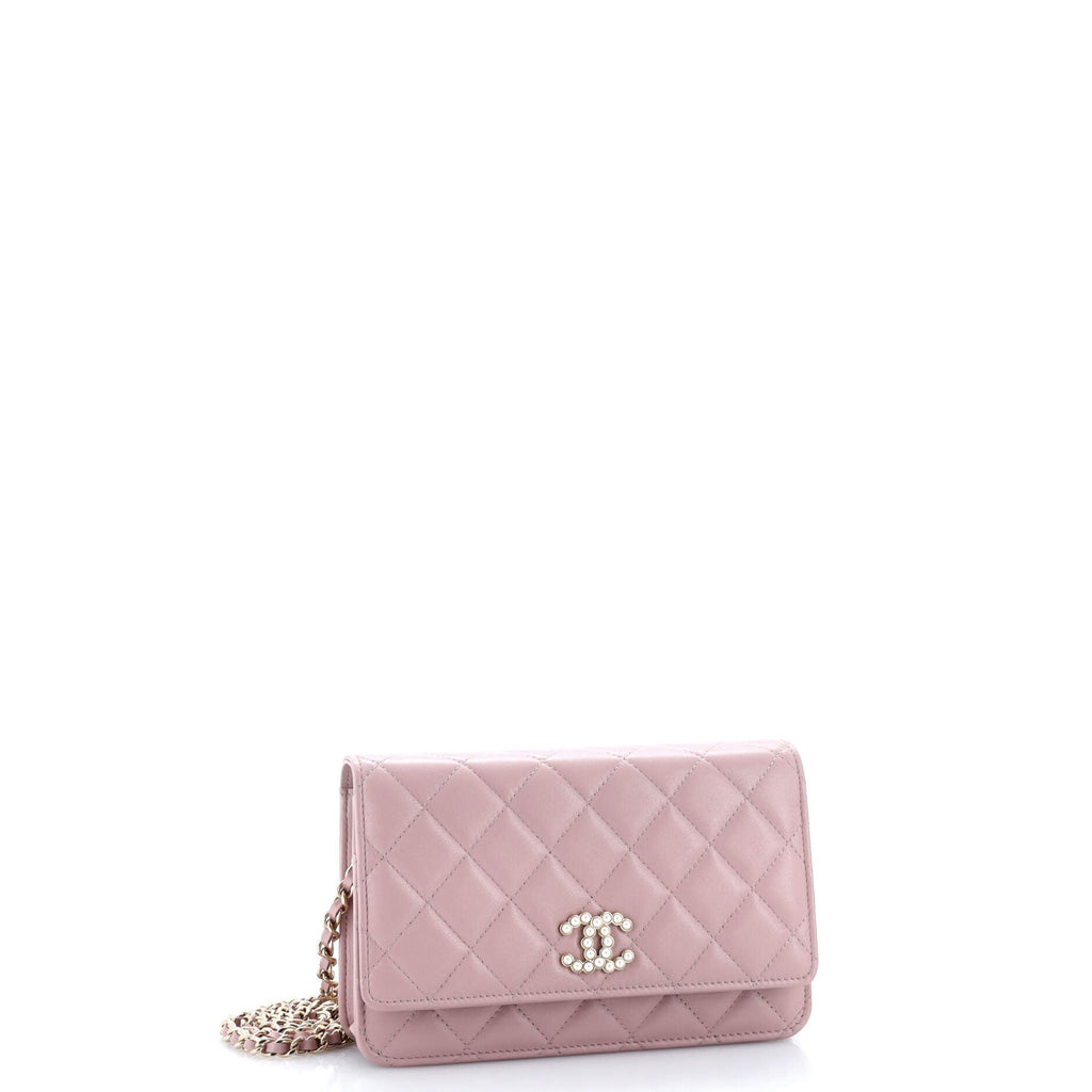 Coco Candy Wallet on Chain Quilted Caviar