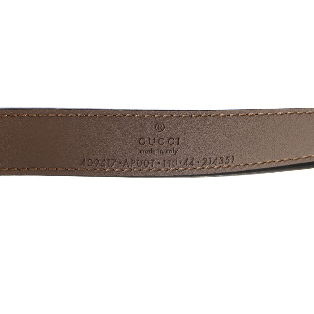 GG Marmont Belt Leather Thin 110