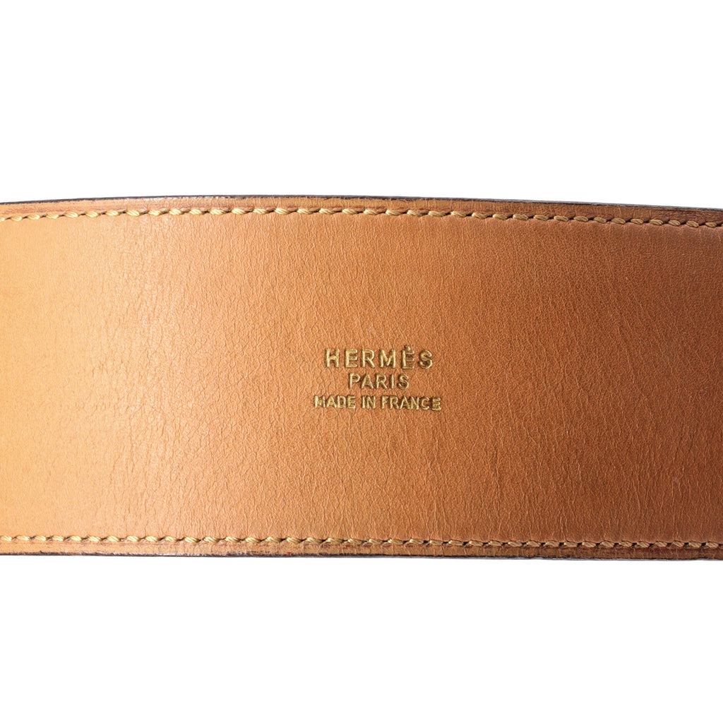 Collier de Chien Belt Leather Wide 70
