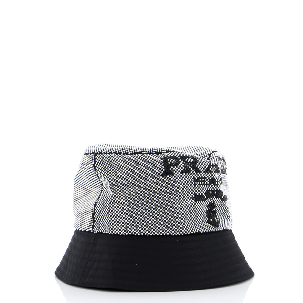 Bucket Hat Crystal Embellished Re-Nylon