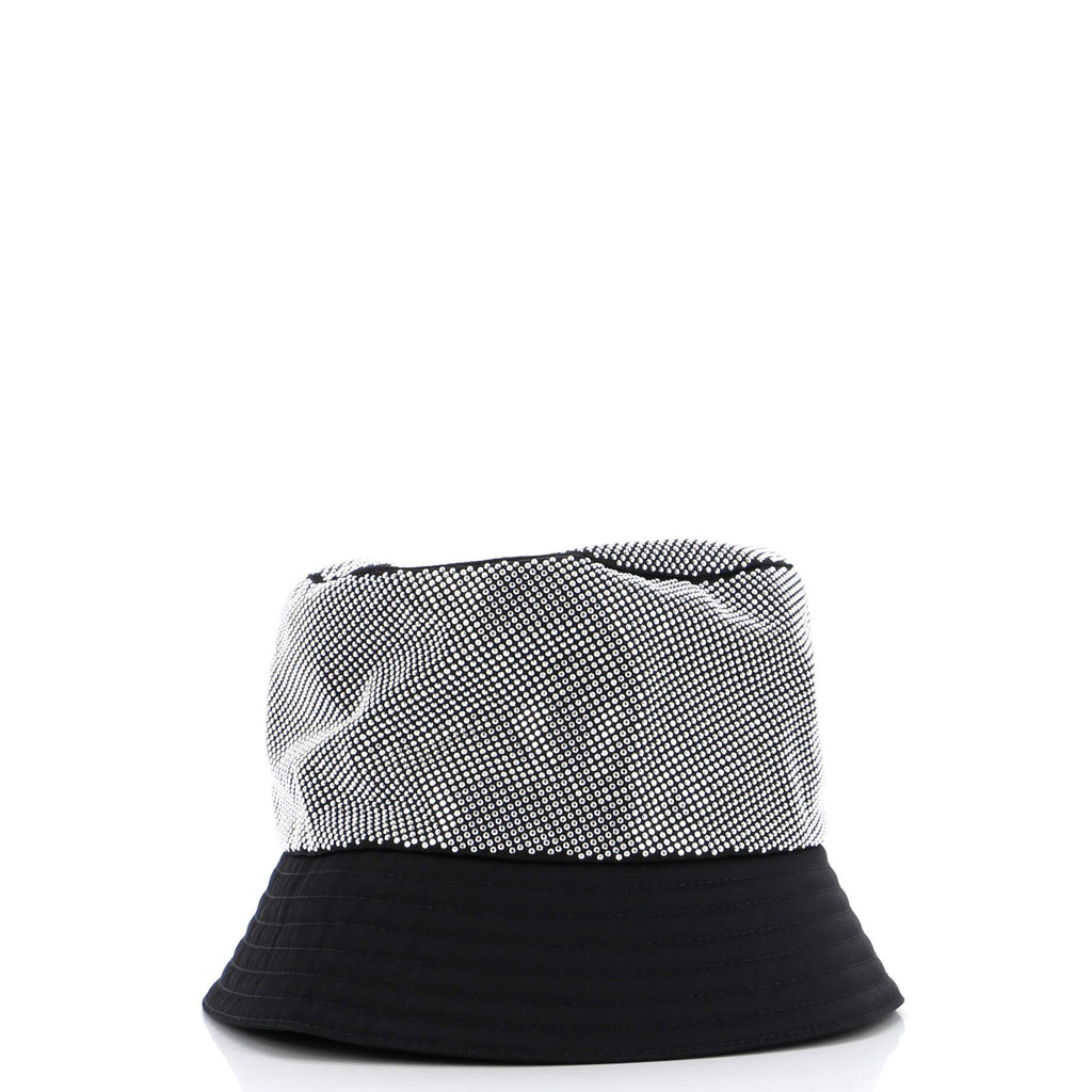 Bucket Hat Crystal Embellished Re-Nylon