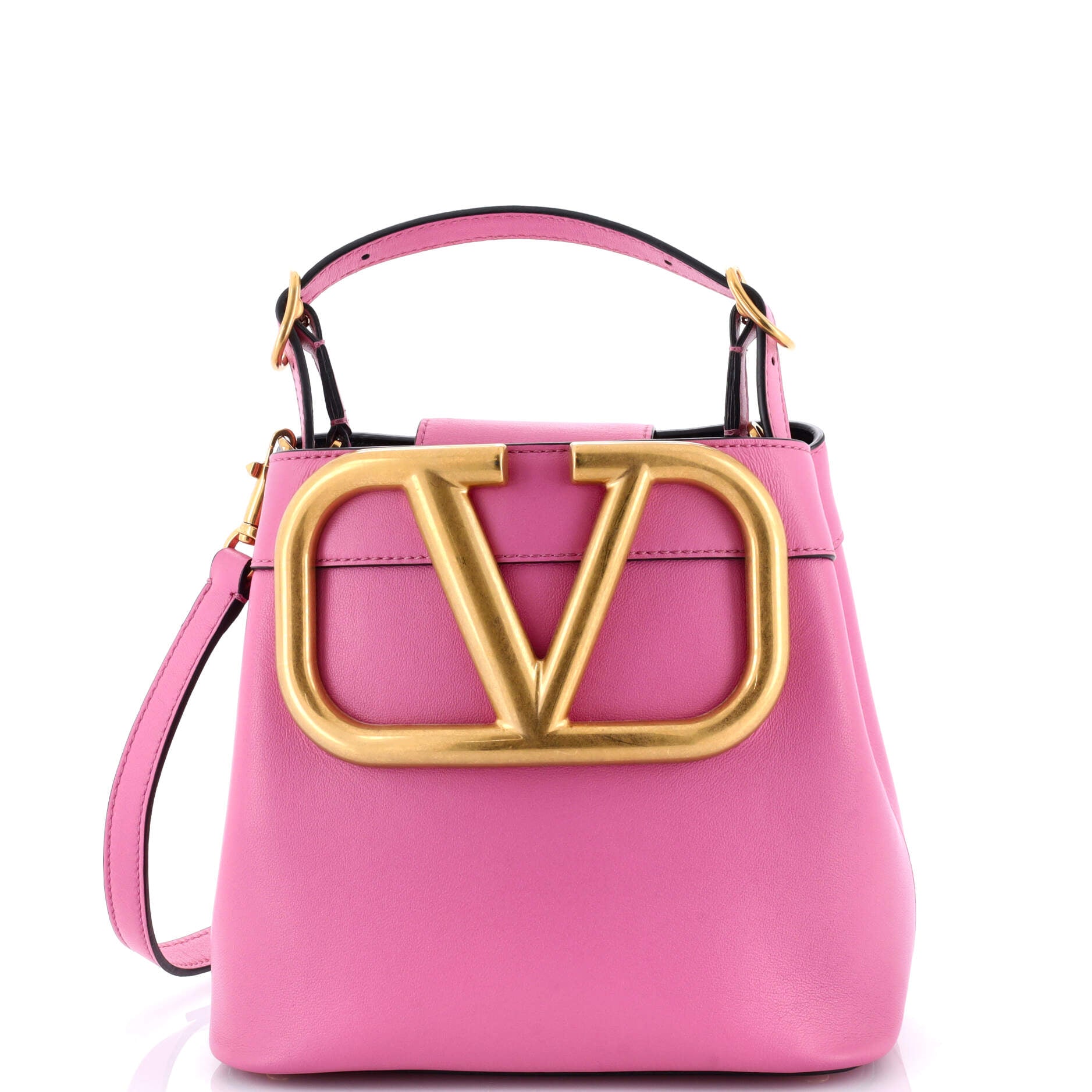 SuperVee Bucket Crossbody Bag Leather Mini
