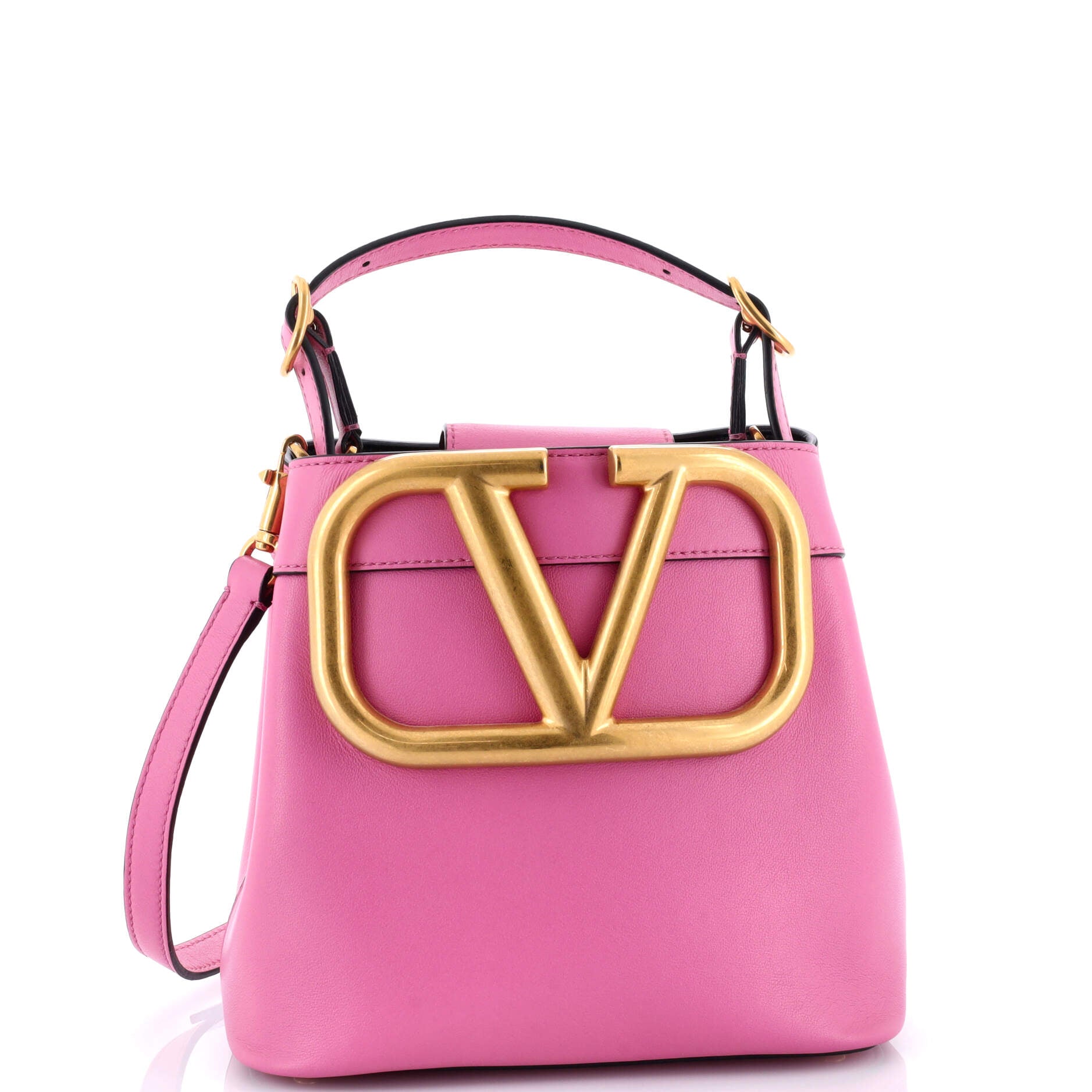 SuperVee Bucket Crossbody Bag Leather Mini