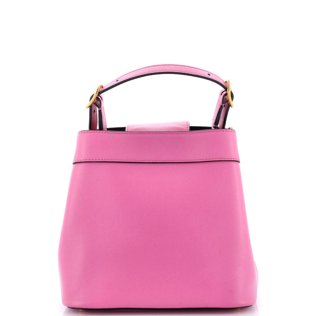 SuperVee Bucket Crossbody Bag Leather Mini