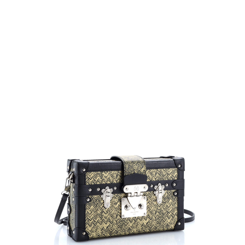Petite Malle Handbag Limited Edition Printed Epi Leather