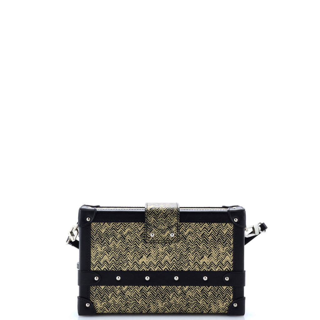 Petite Malle Handbag Limited Edition Printed Epi Leather