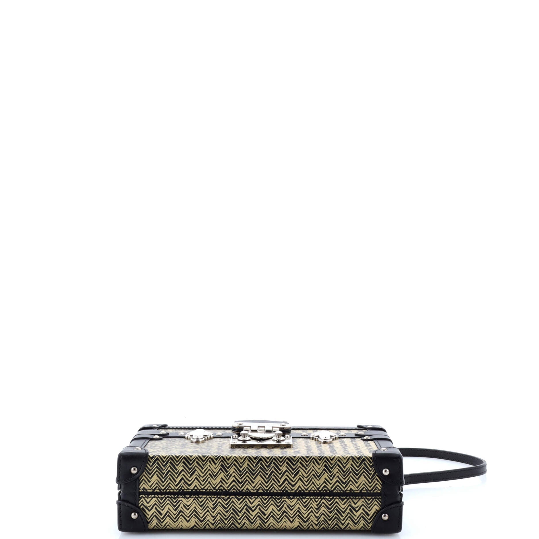 Petite Malle Handbag Limited Edition Printed Epi Leather