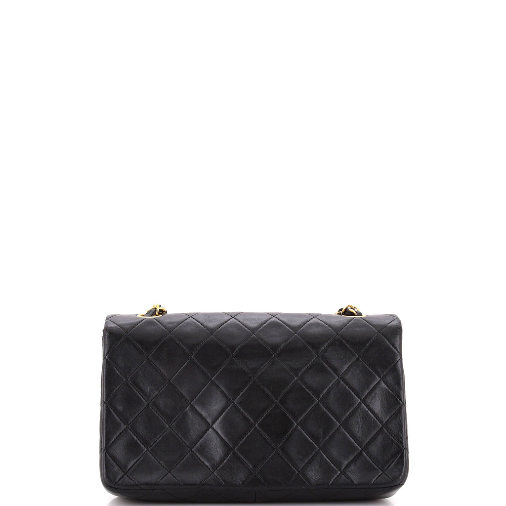 Vintage CC Chain Flap Bag Quilted Lambskin Mini