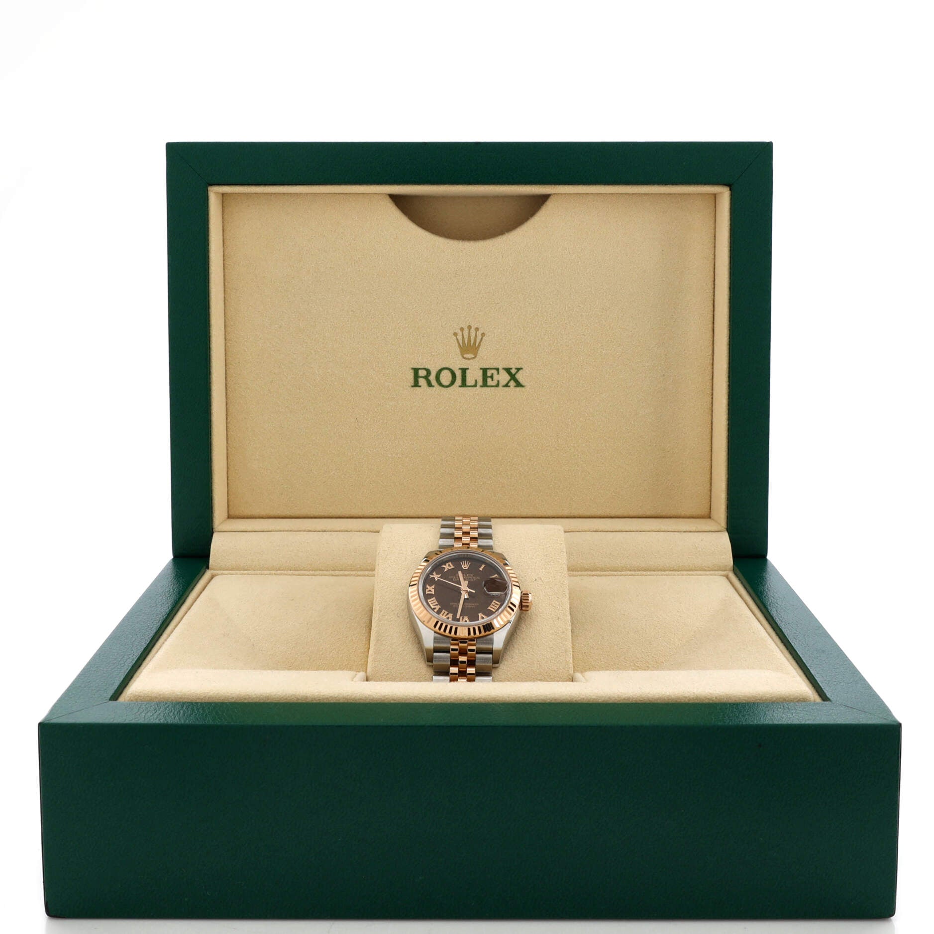 Oyster Perpetual Datejust Automatic Watch Stainless Steel and Rose Gold 26