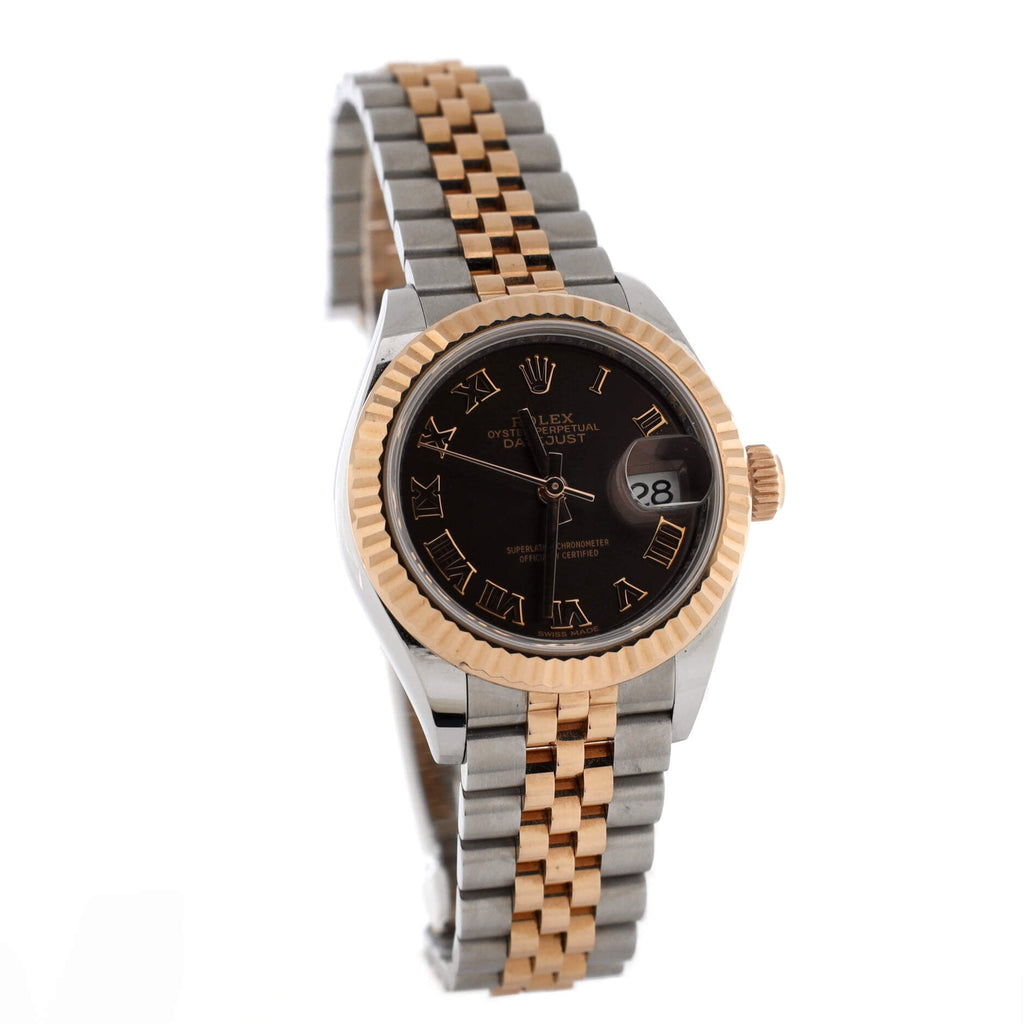 Oyster Perpetual Datejust Automatic Watch Stainless Steel and Rose Gold 26