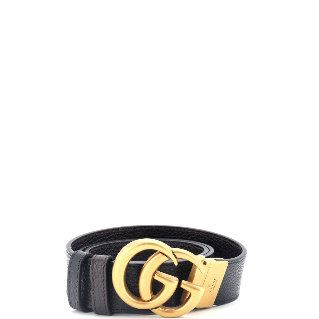 GG Marmont Reversible Belt Leather Wide 90