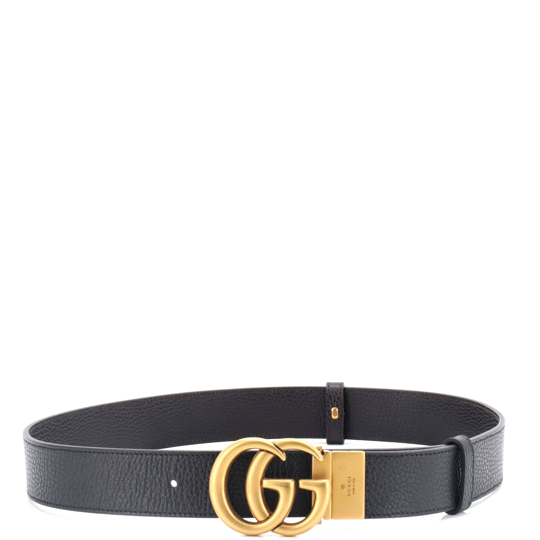 GG Marmont Reversible Belt Leather Wide 90