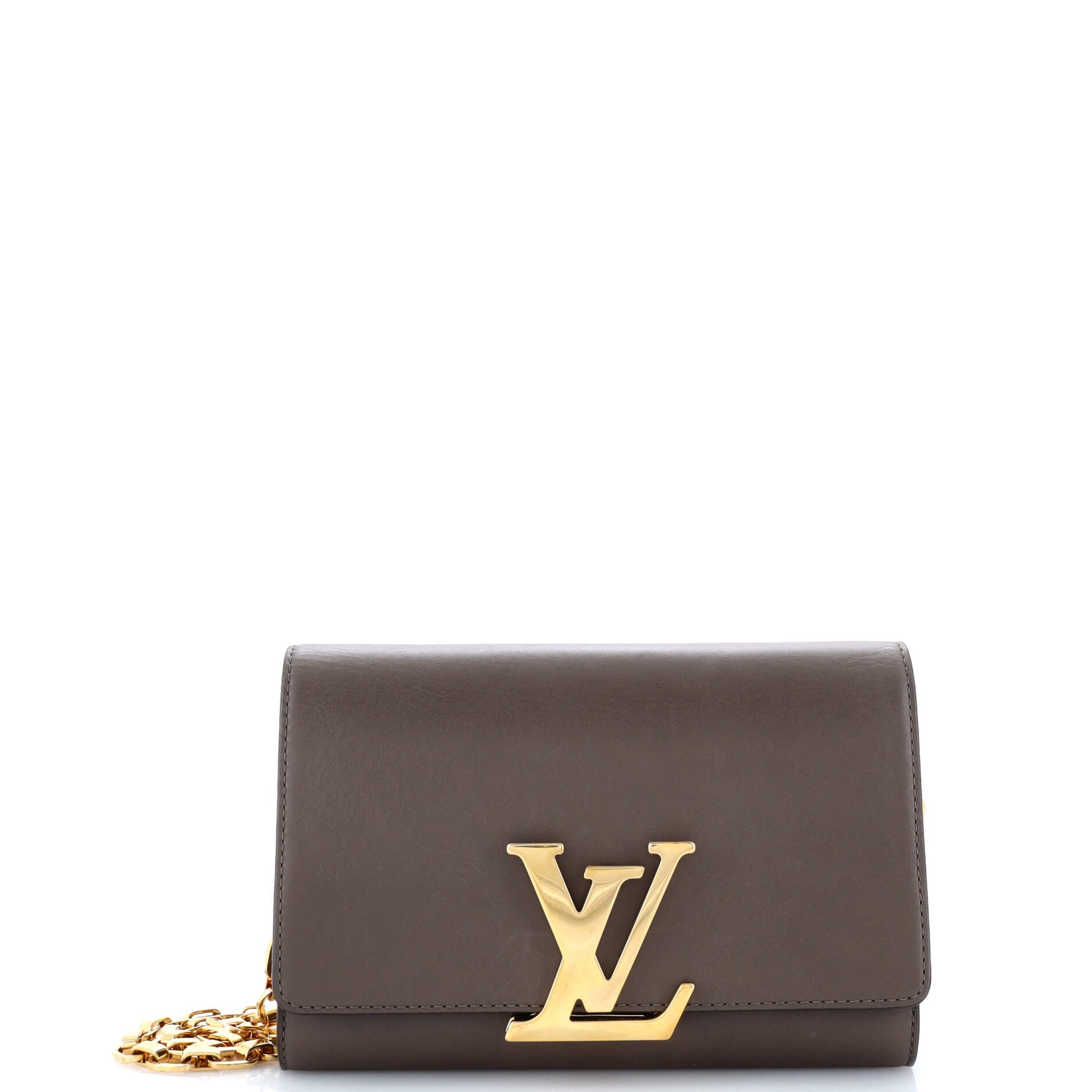 Chain Louise Clutch Leather GM
