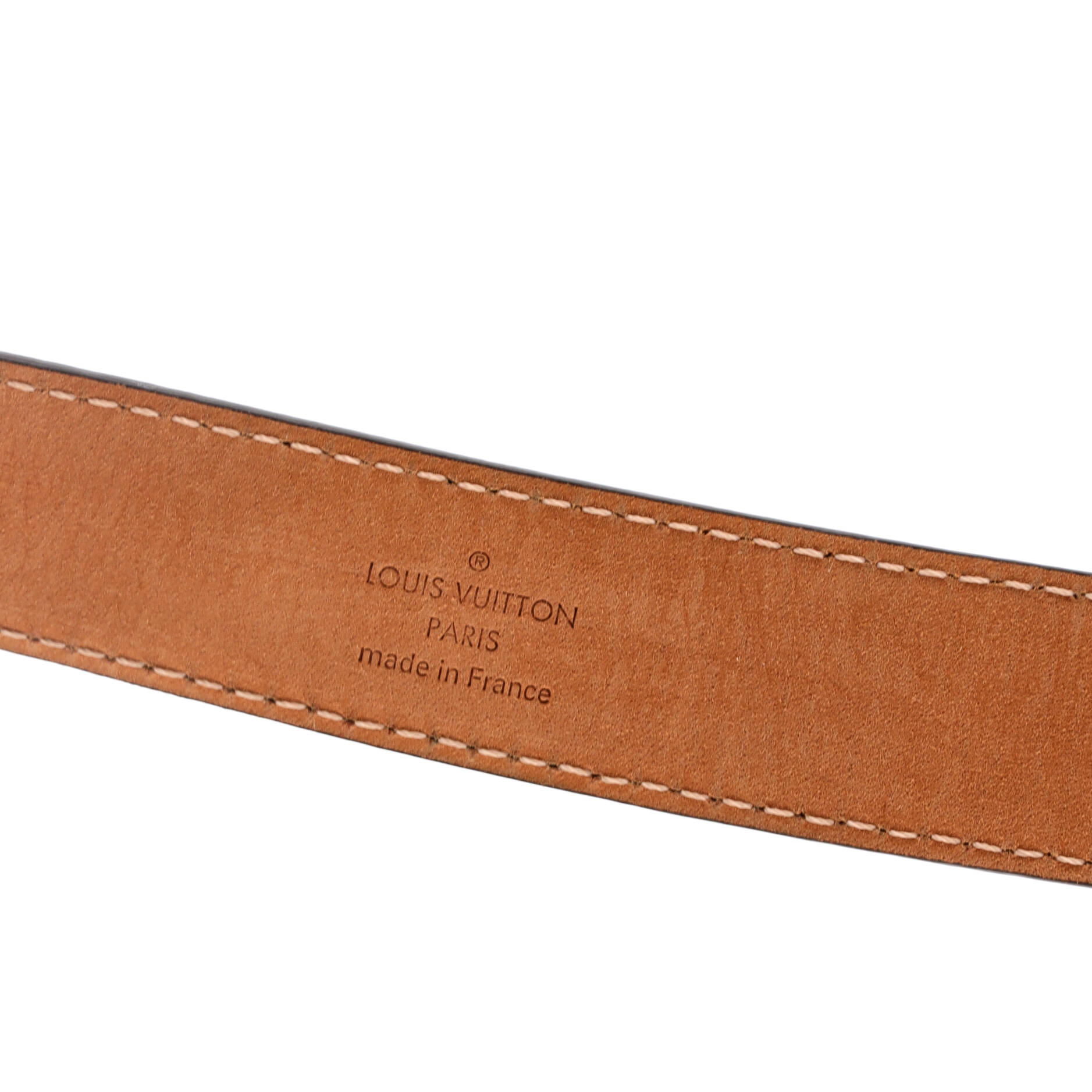 LV Initiales Belt Monogram Canvas Thin 85