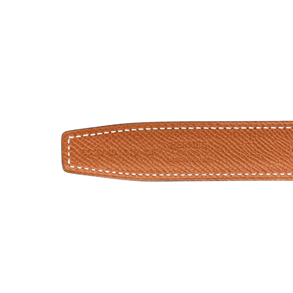 Constance Reversible Belt Leather Thin 85