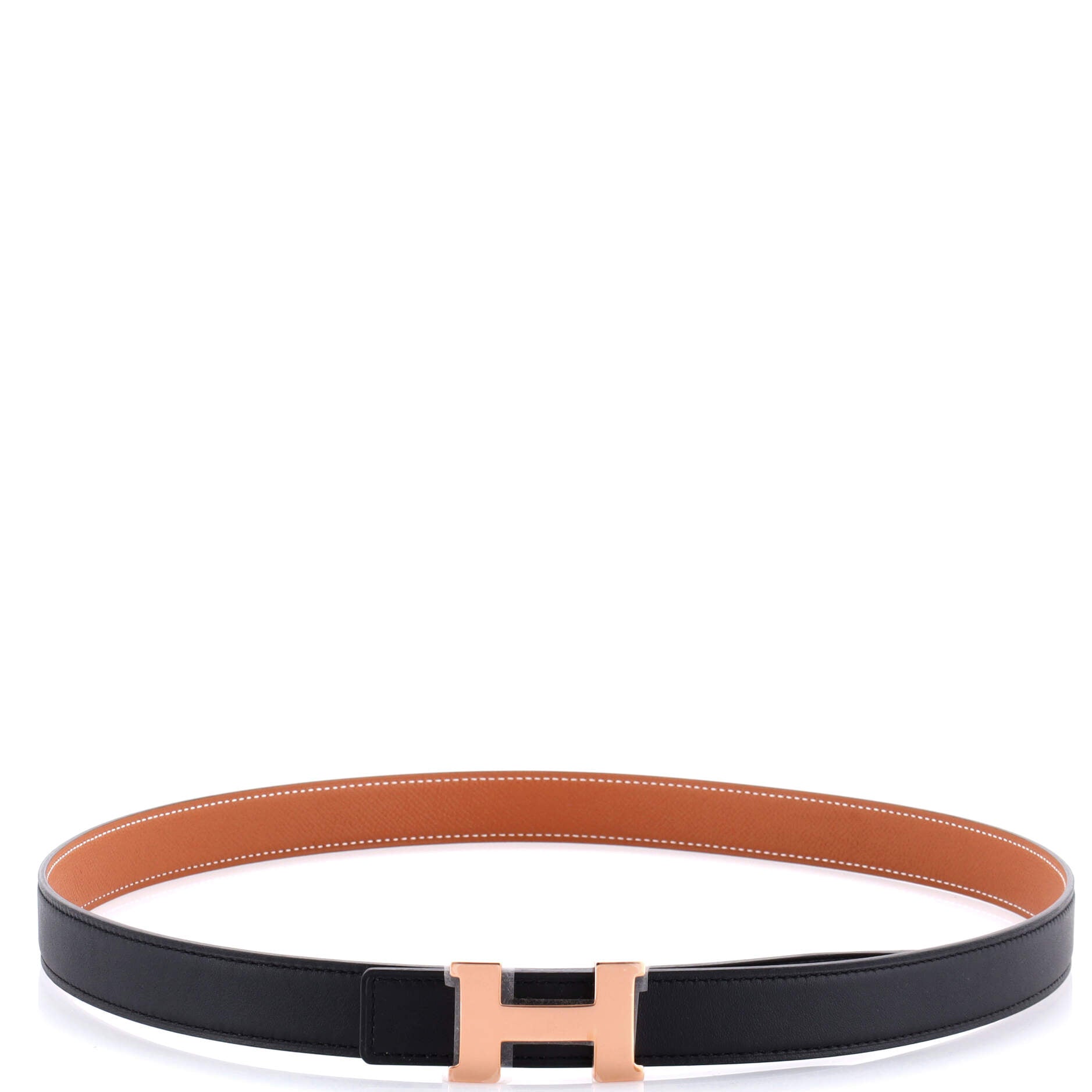 Constance Reversible Belt Leather Thin 90