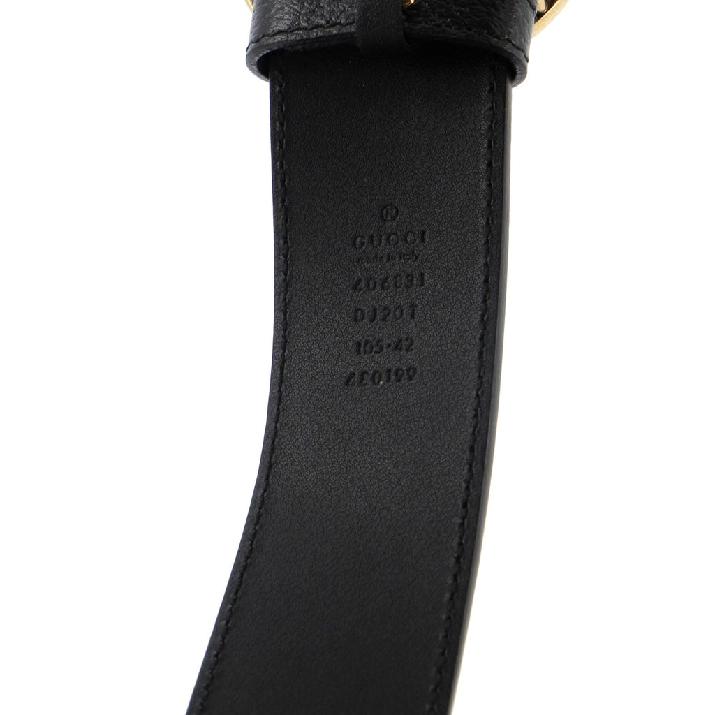 GG Marmont Belt Leather Wide 105