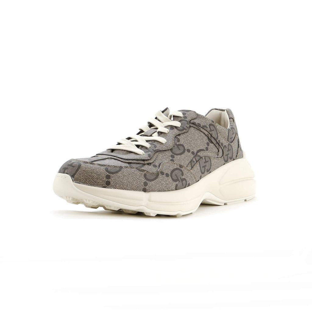 Rhyton Sneakers Jumbo GG Coated Canvas
