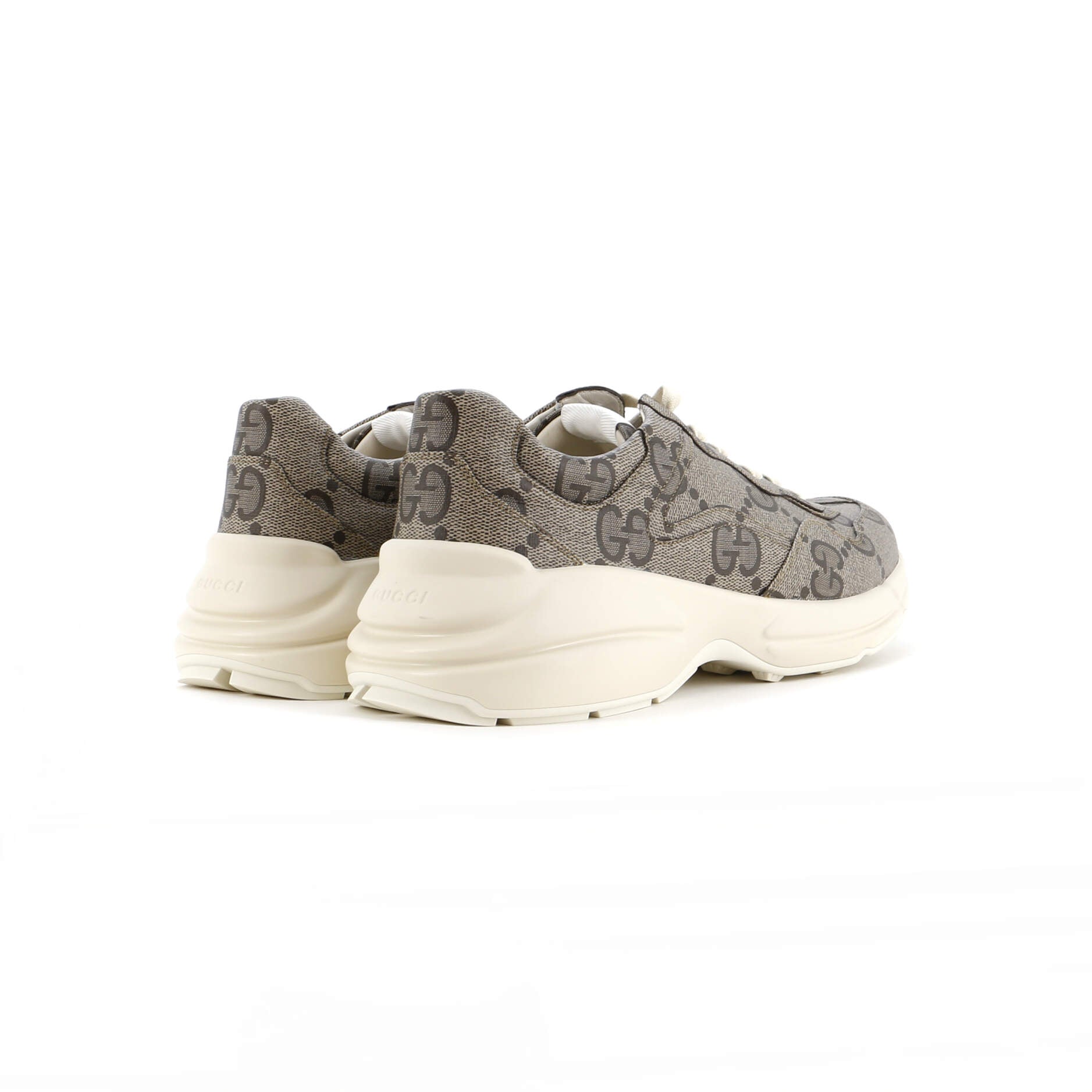 Rhyton Sneakers Jumbo GG Coated Canvas