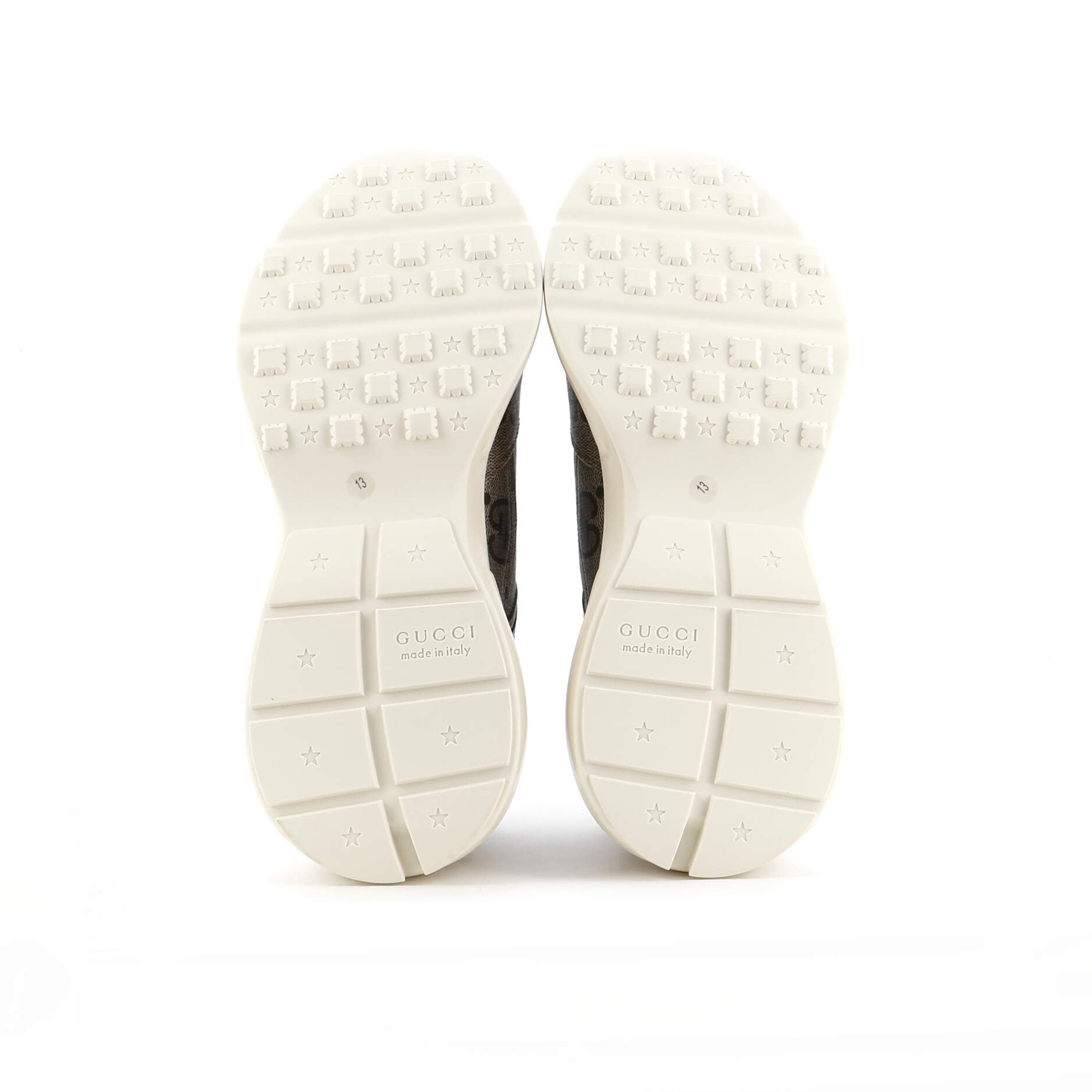 Rhyton Sneakers Jumbo GG Coated Canvas