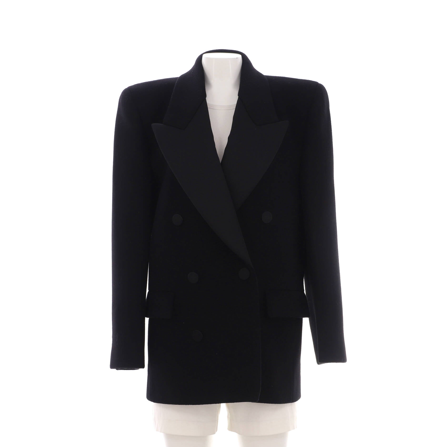 Women's Double Breasted Blazer Wool