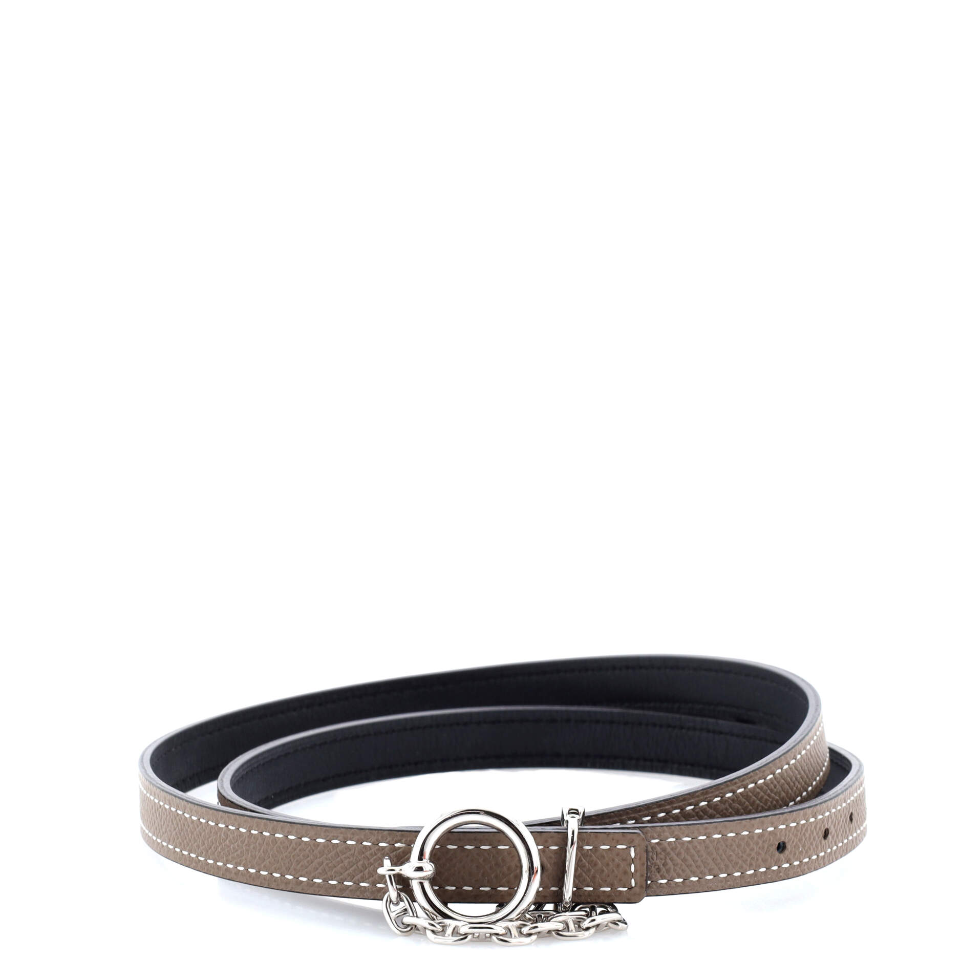 Carrousel Reversible Belt Leather Thin 75