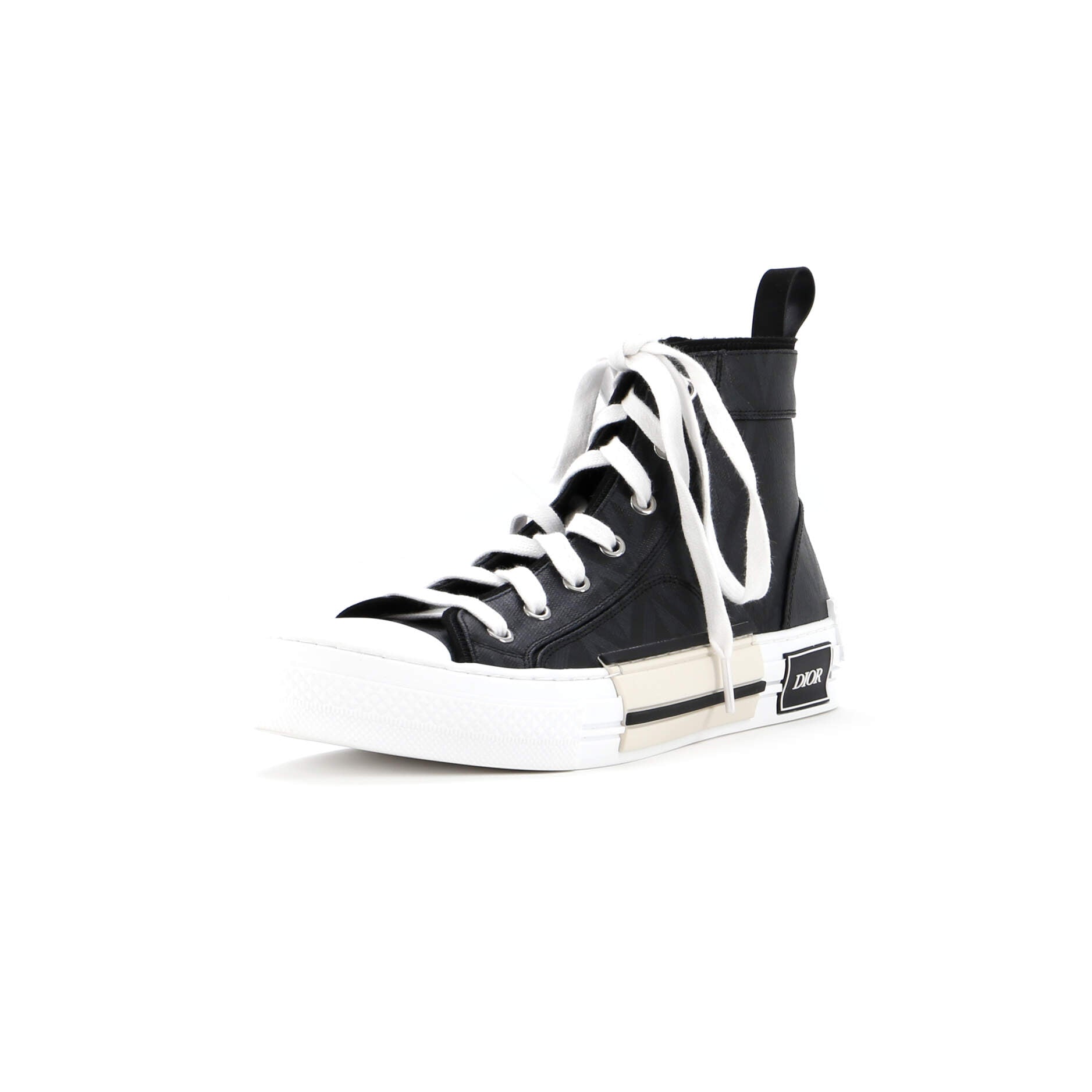 Men's B23 High-Top Sneakers CD Diamond Coated Canvas