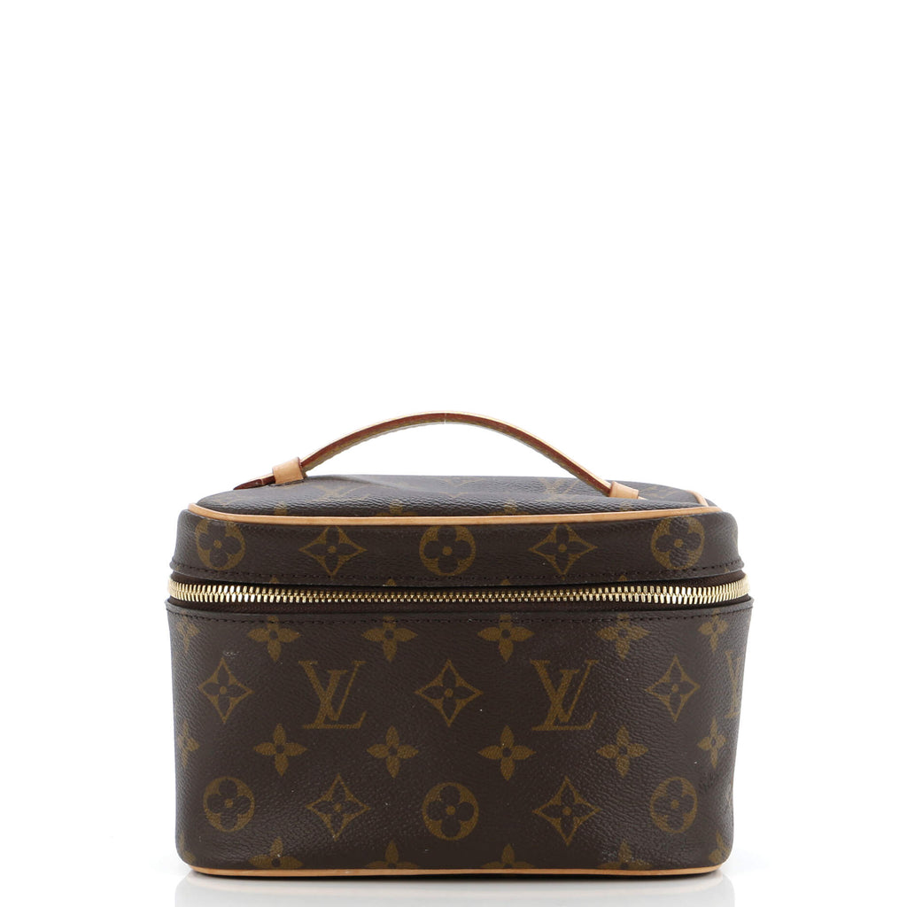 Nice Vanity Case Monogram Canvas Mini