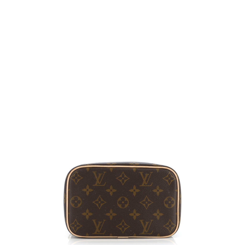 Nice Vanity Case Monogram Canvas Mini