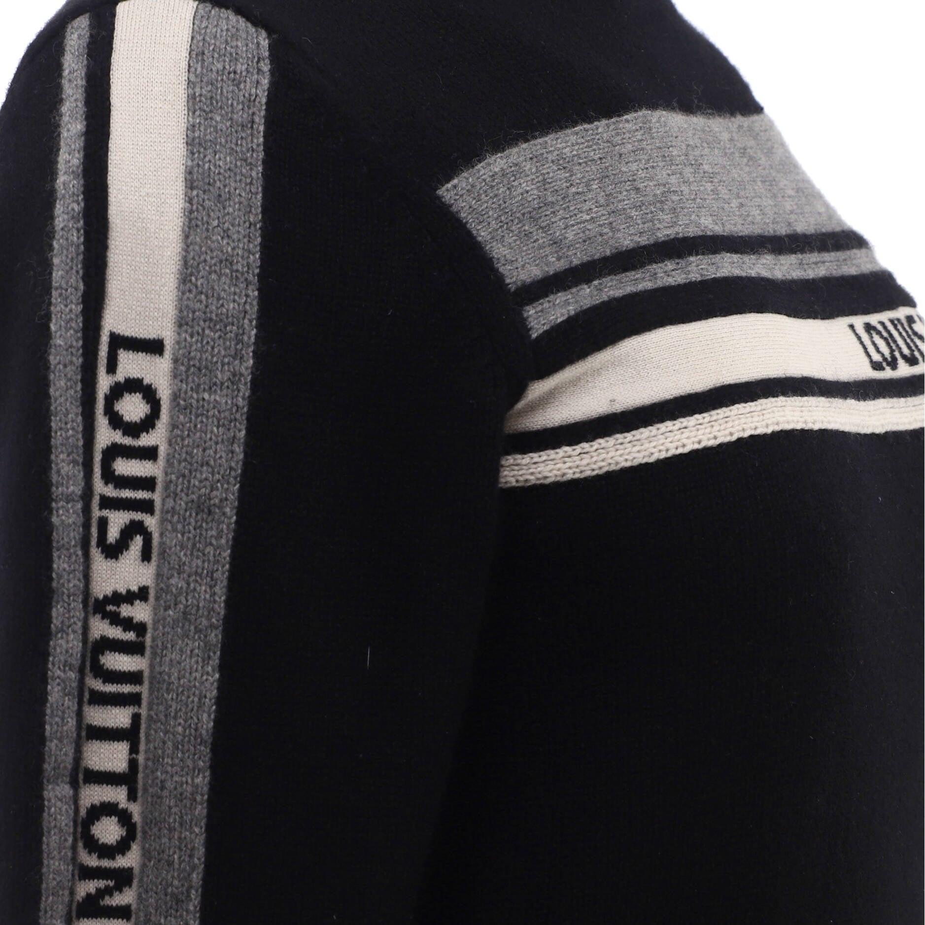 Women's Intarsia Signature Crewneck Sweater Cashmere