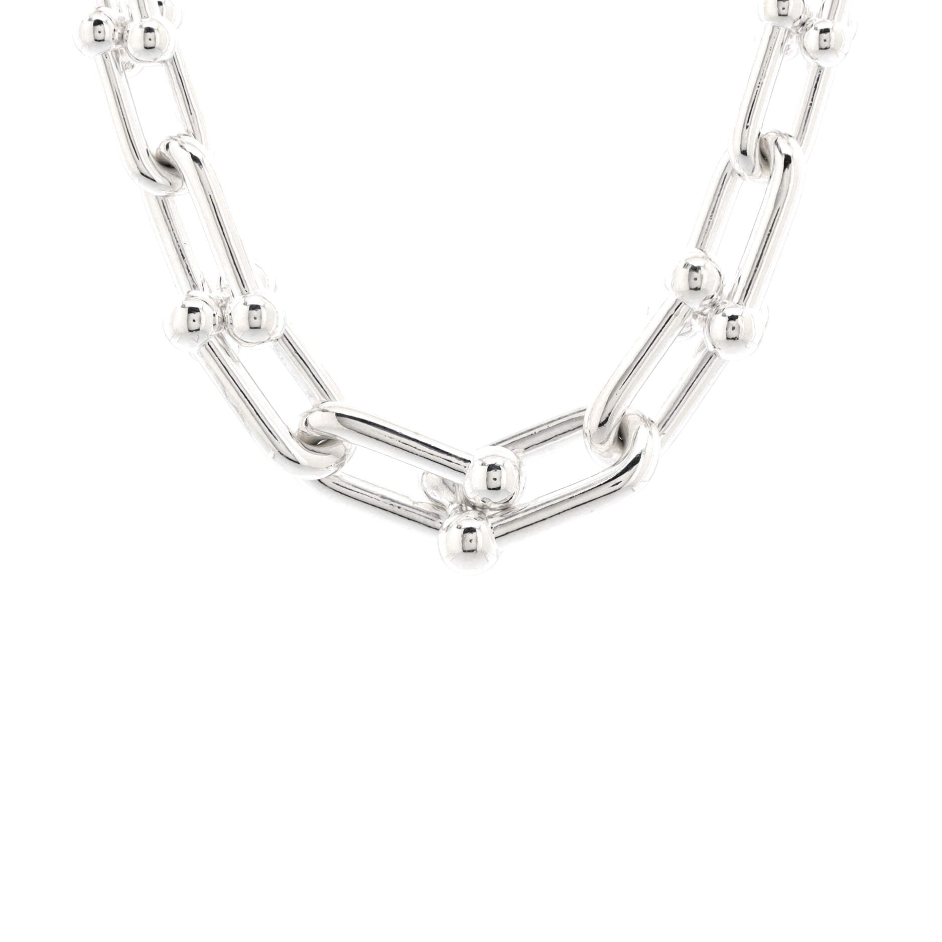 HardWear Graduated Link Necklace Sterling Silver