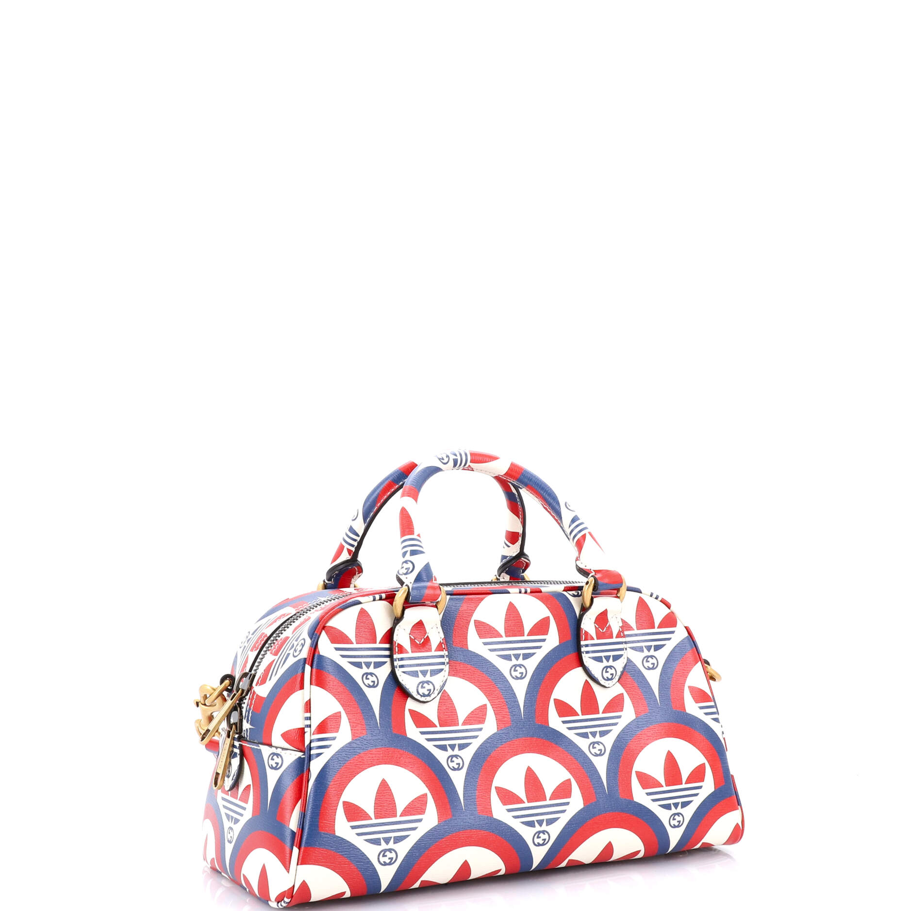 x adidas Duffle Bag Printed Leather Mini
