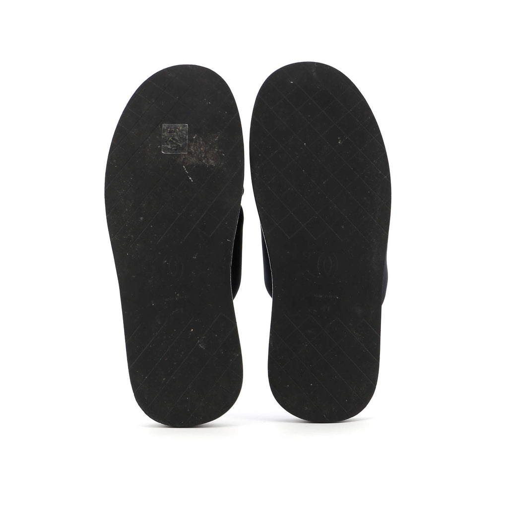 Women's CC Criss Cross Mule Sandals Fabric