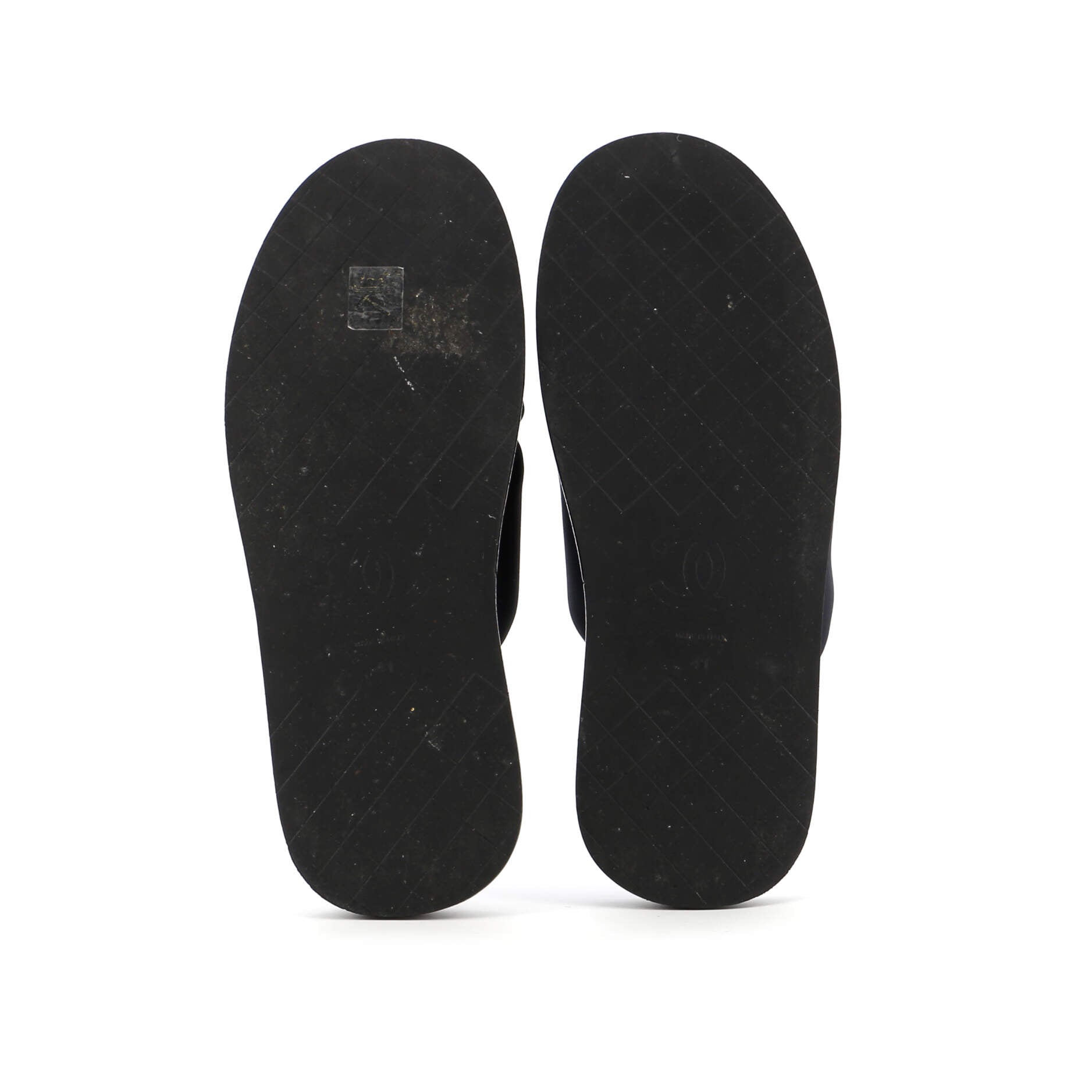 Women's CC Criss Cross Mule Sandals Fabric