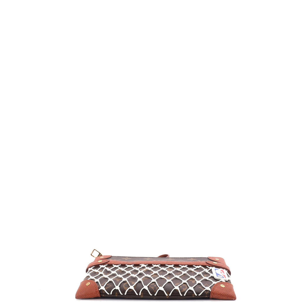 x NBA Net Flat Pouch Monogram Canvas