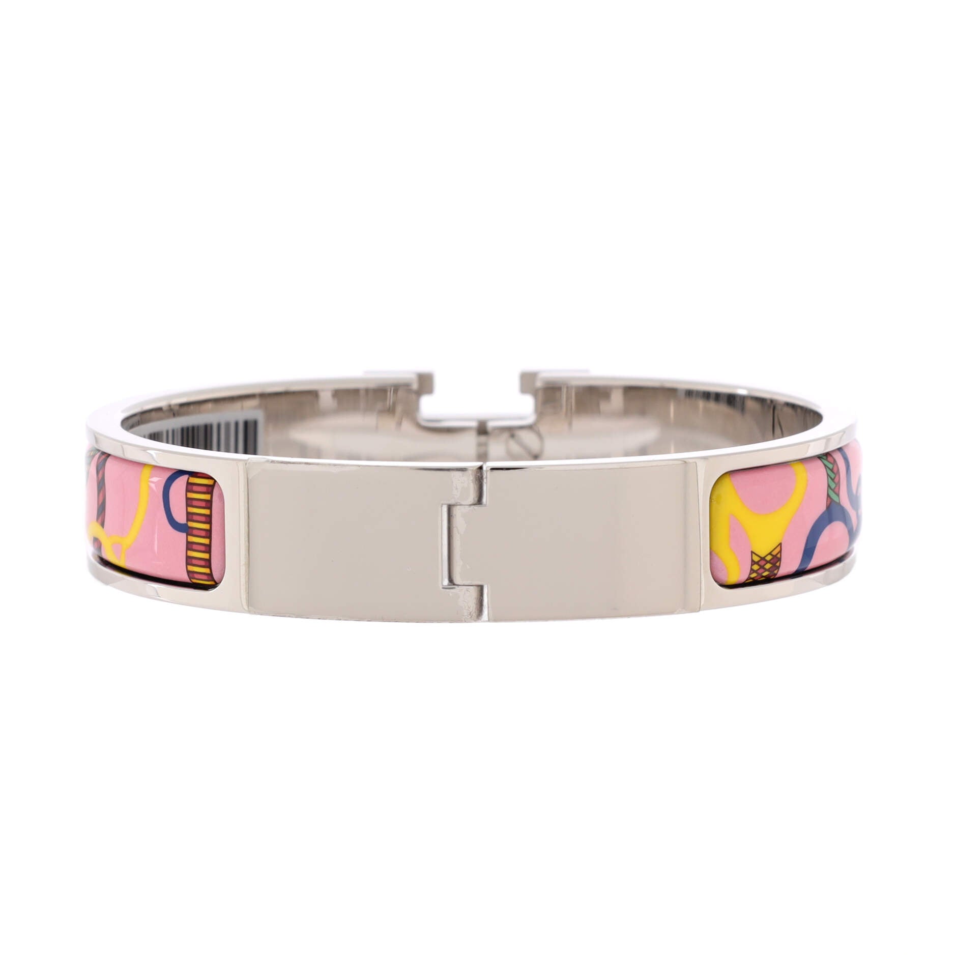 Clic H Bracelet Printed Enamel Narrow