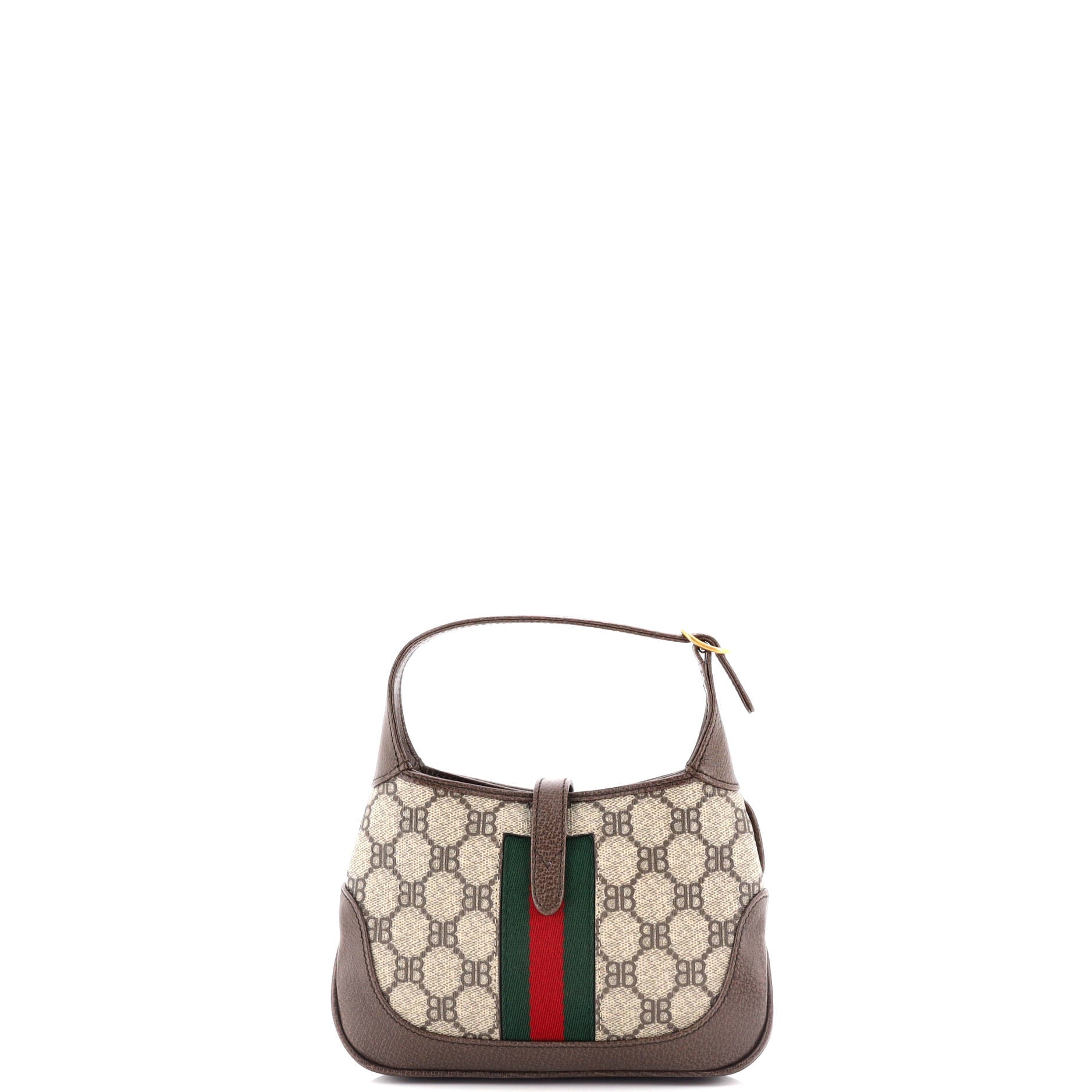 x Gucci The Hacker Project Jackie 1961 Hobo BB Coated Canvas Mini