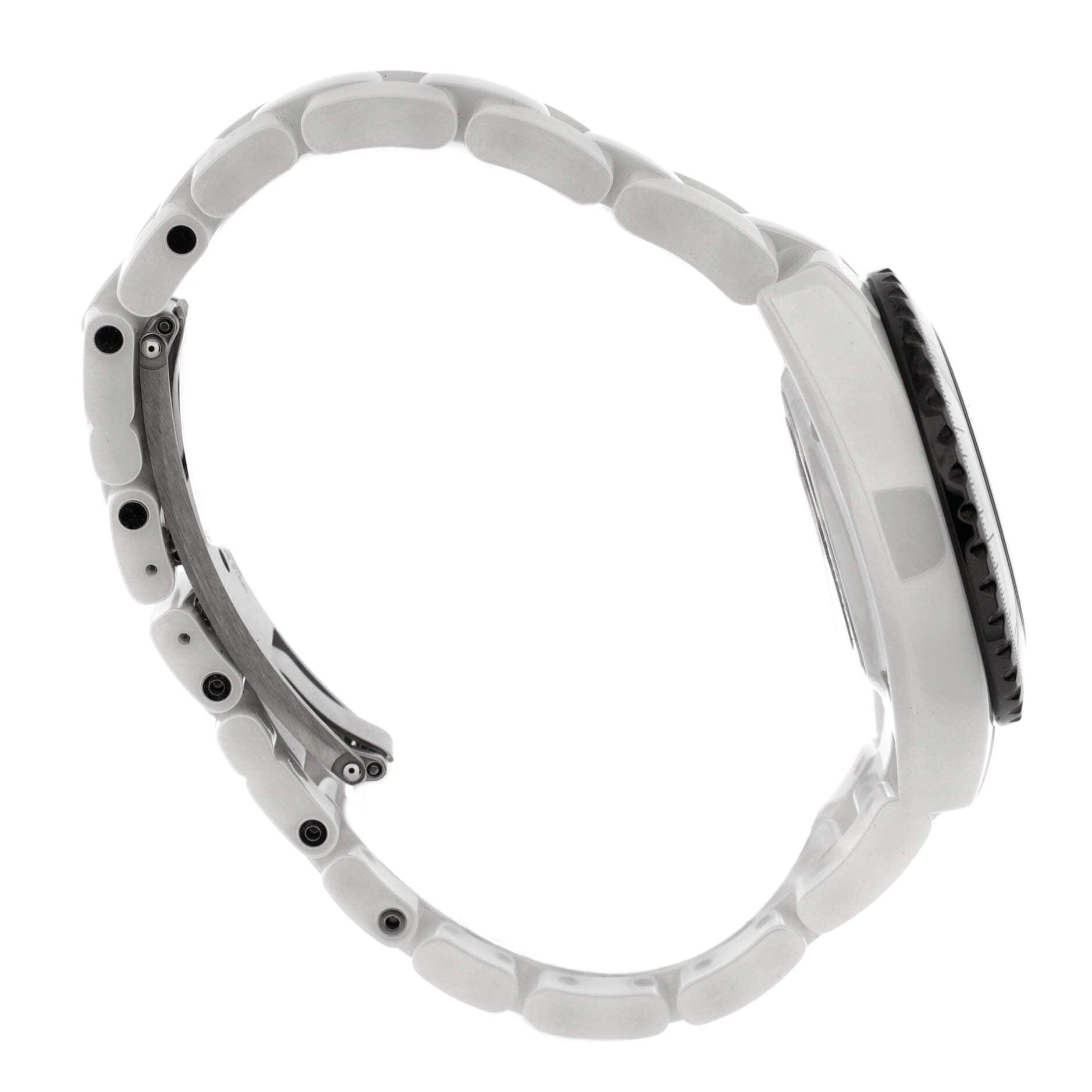 J12 Couture Quartz Watch Ceramic and Stainless Steel 33