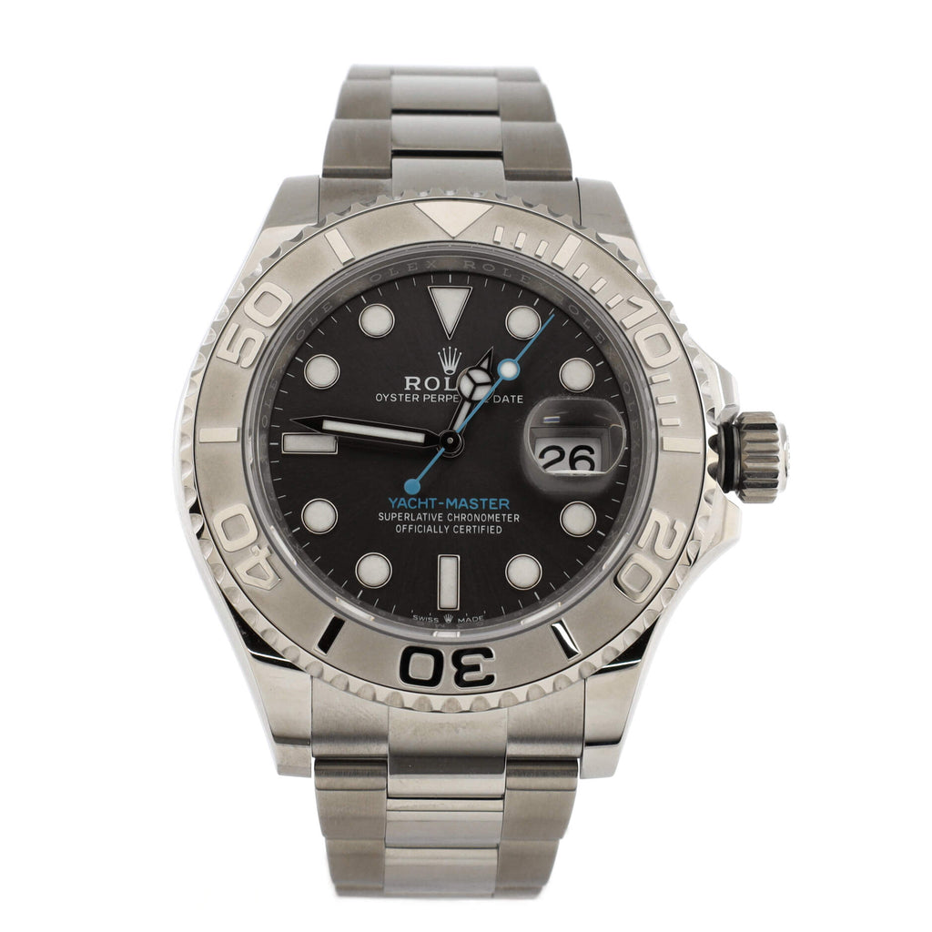 Oyster Perpetual Yacht-Master Slate Automatic Watch Stainless Steel and Platinum 40