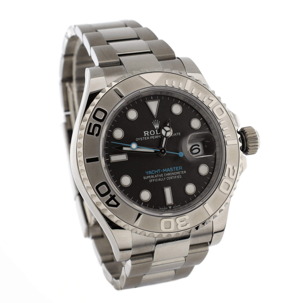 Oyster Perpetual Yacht-Master Slate Automatic Watch Stainless Steel and Platinum 40