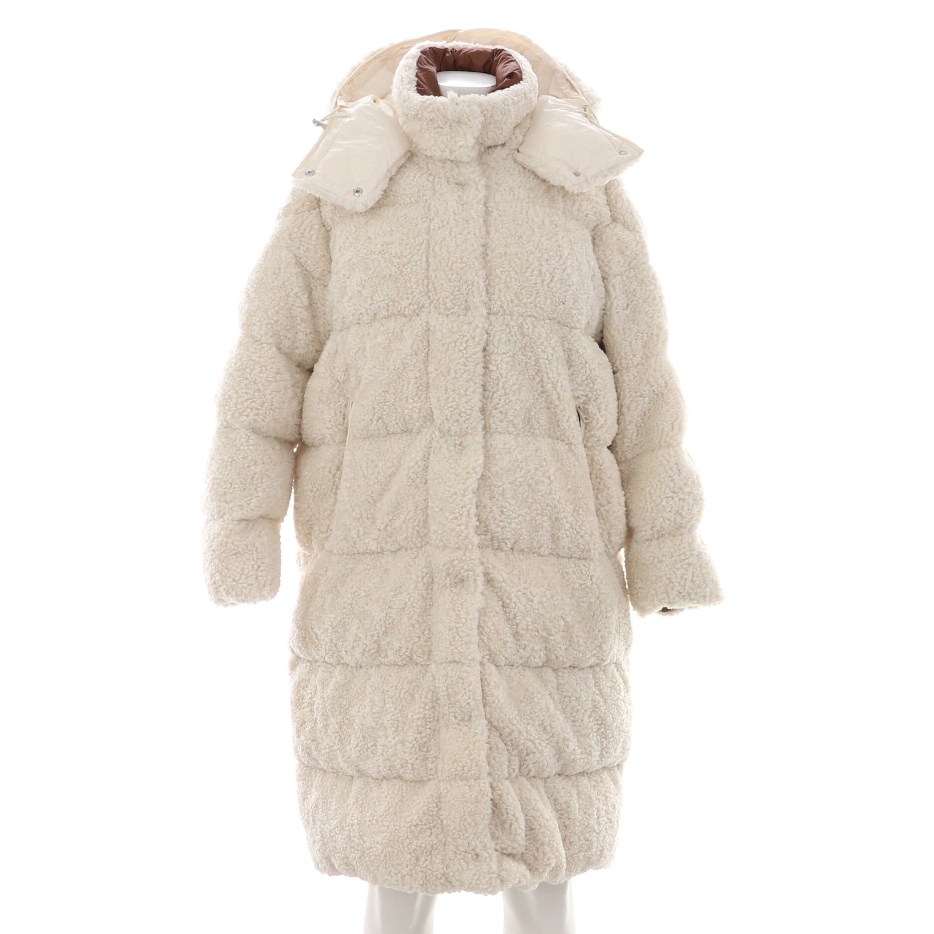 Women's Two Pocket Stand Collar Jacket Tweed
