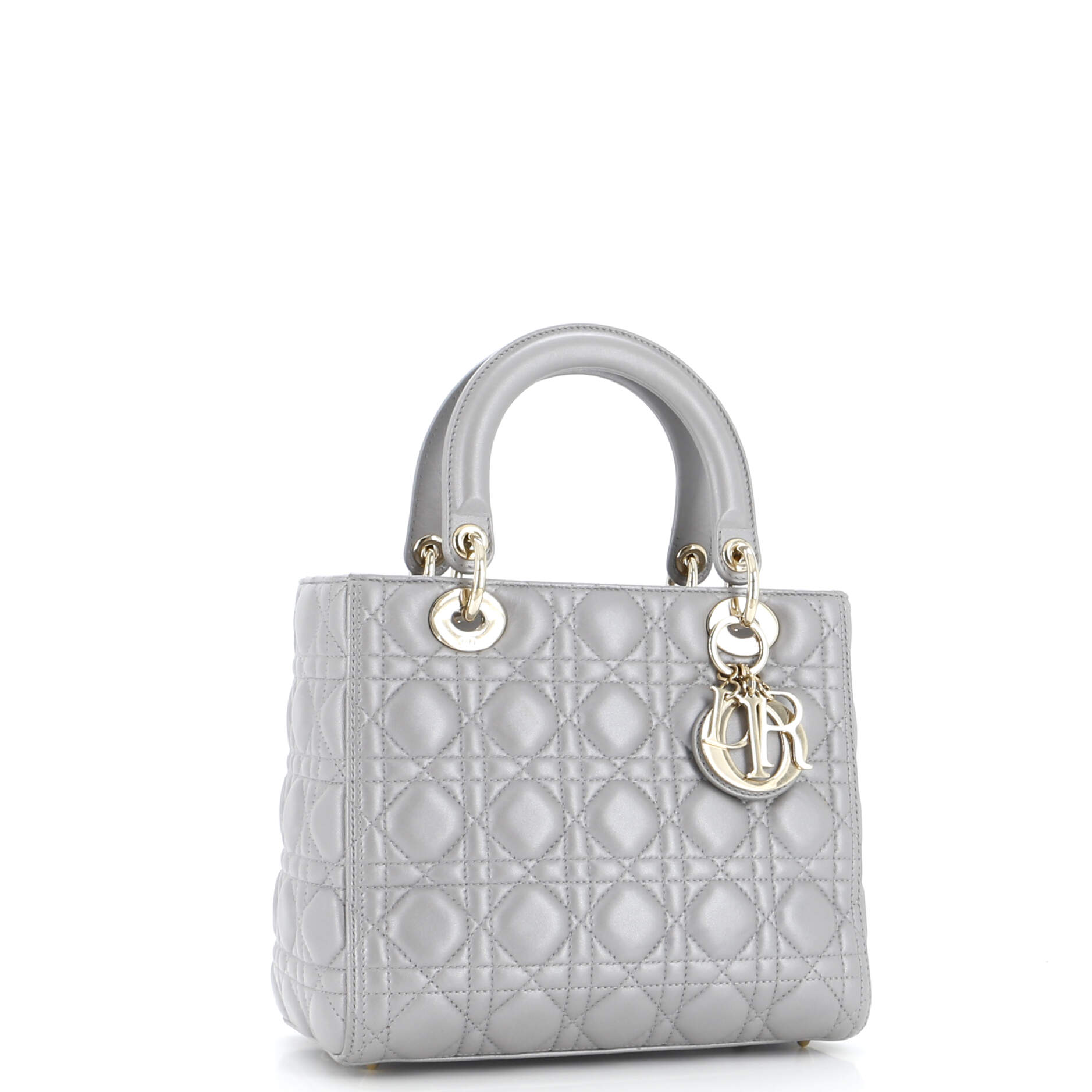 Lady Dior Bag Cannage Quilt Lambskin Medium