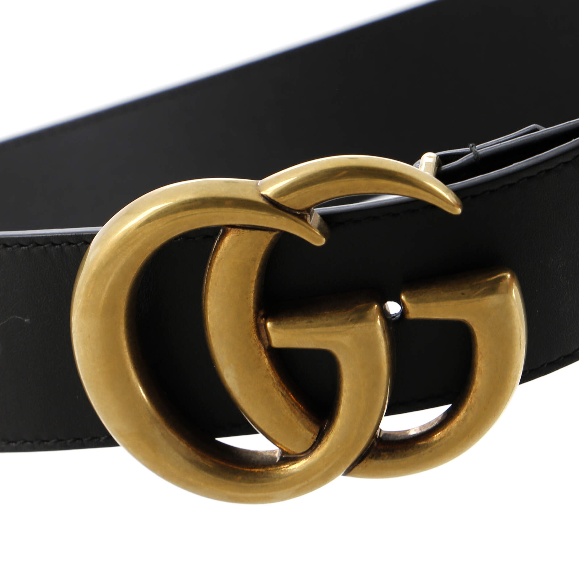 GG Marmont Belt Leather Wide 90