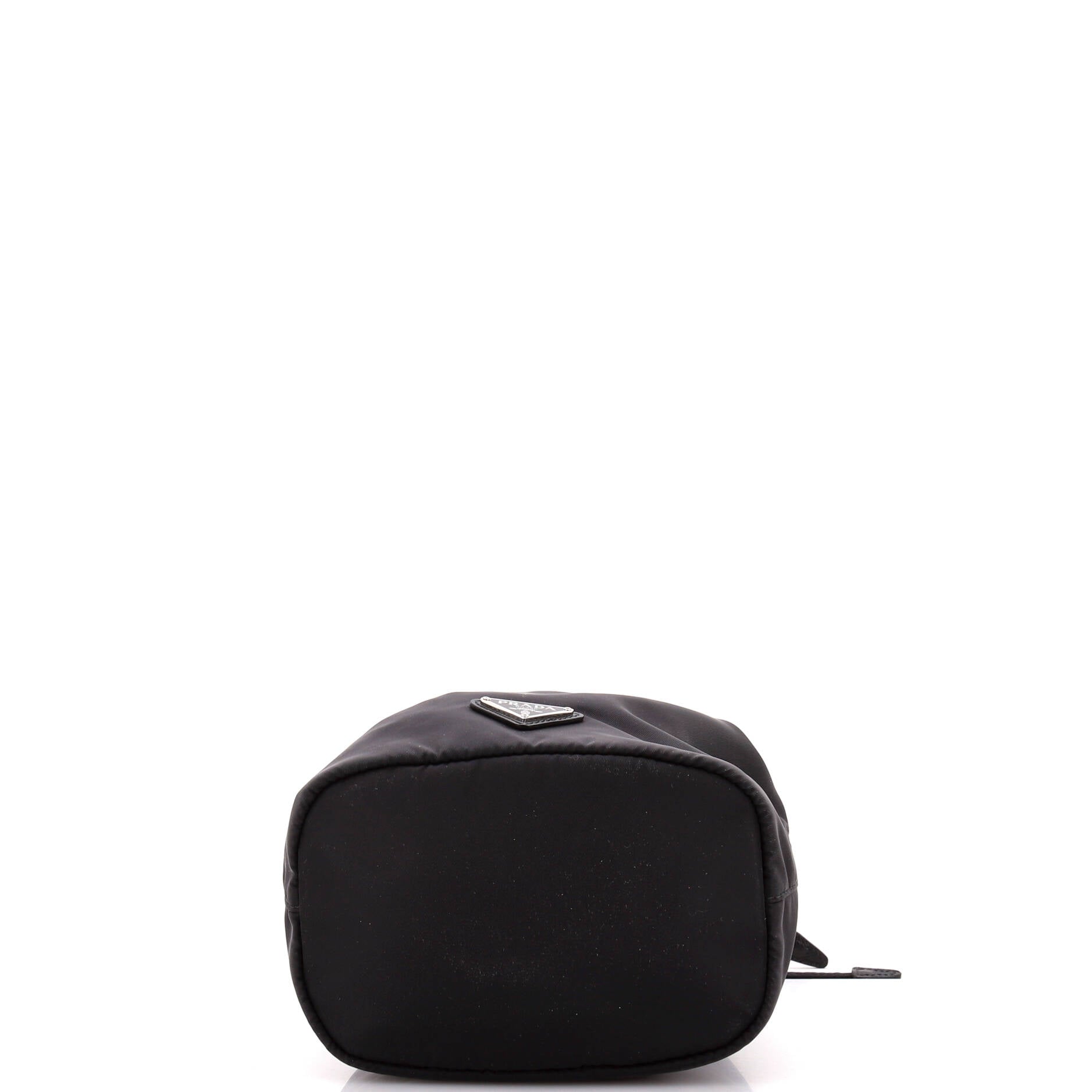 Drawstring Wristlet Bucket Bag Tessuto Small