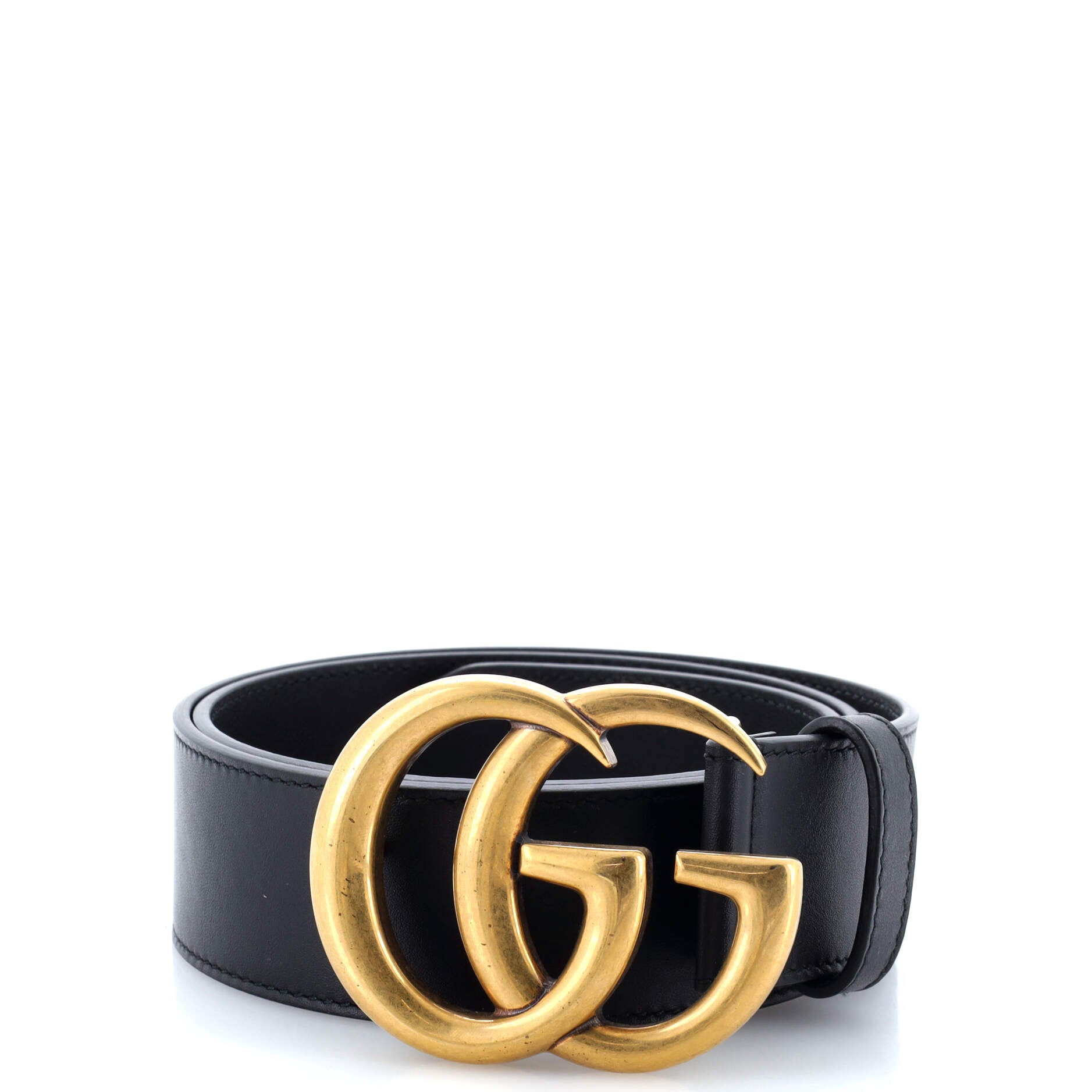 GG Marmont Belt Leather Wide 75
