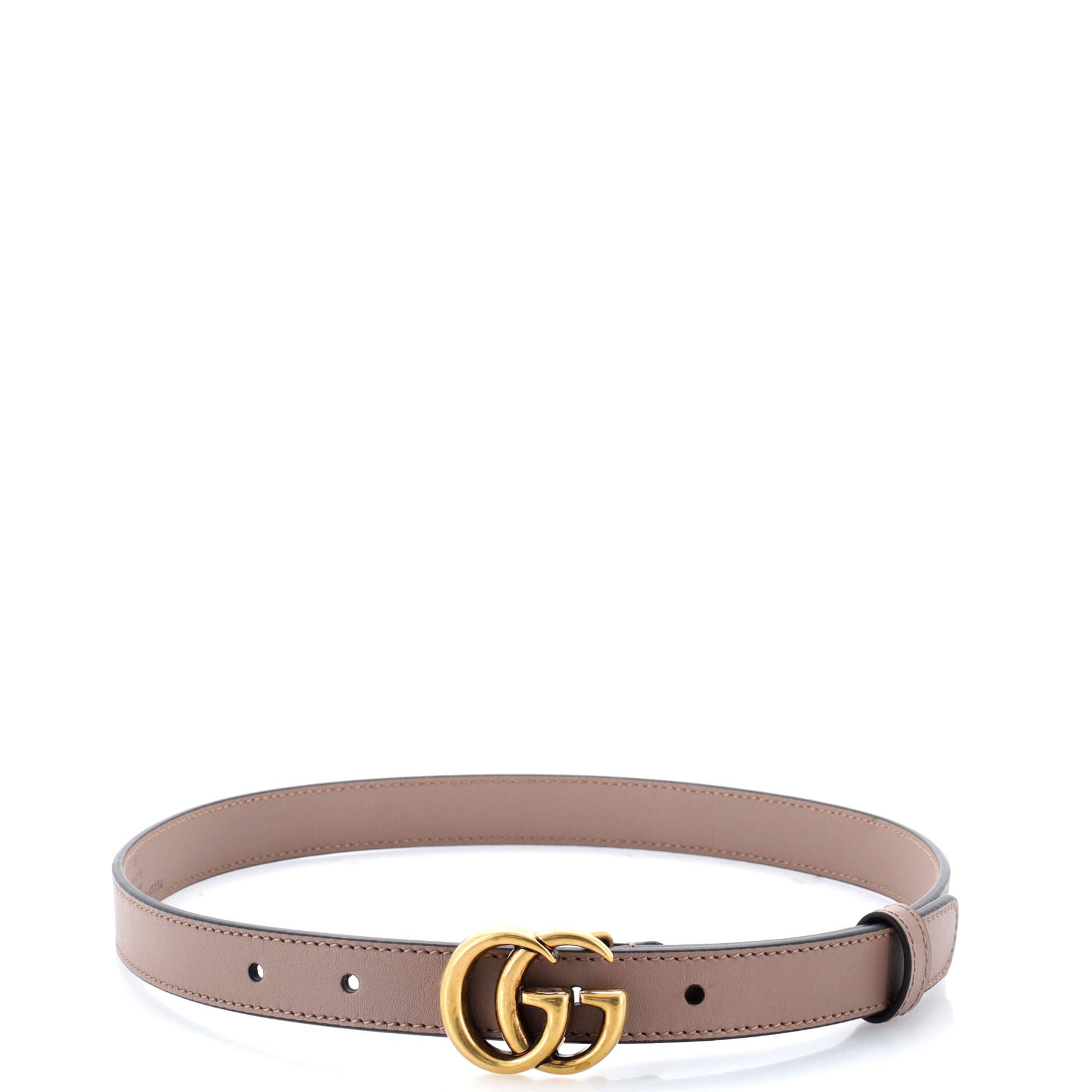 GG Marmont Belt Leather Thin 65