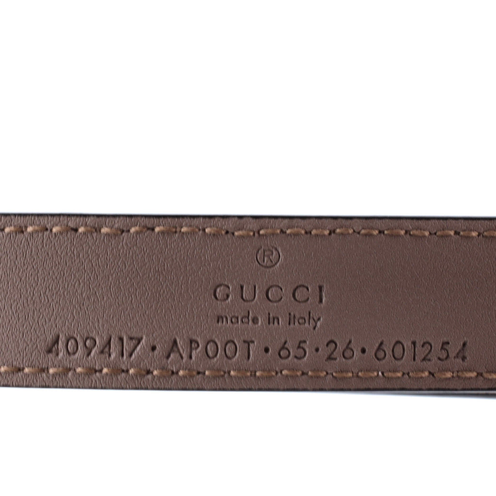 GG Marmont Belt Leather Thin 65